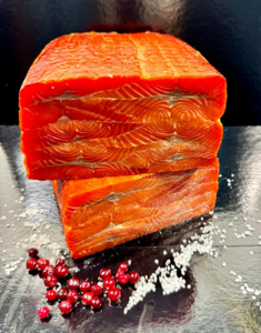 Грудинка из морской форели