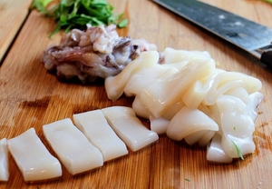 Кальмар Командорский морская заморозка
