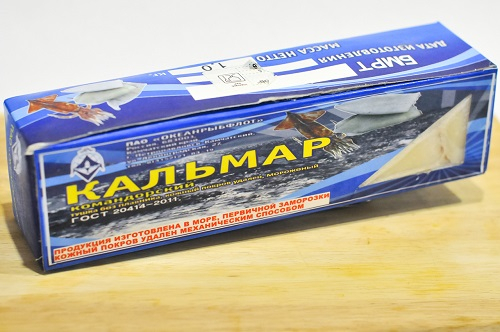 Кальмар Командорский морская заморозка