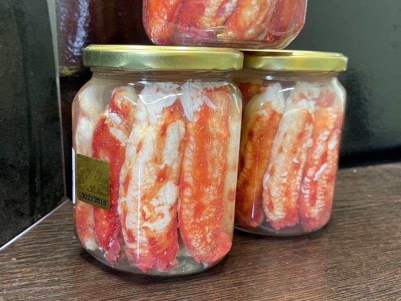 Краб в банке "Приморский" 520 грамм