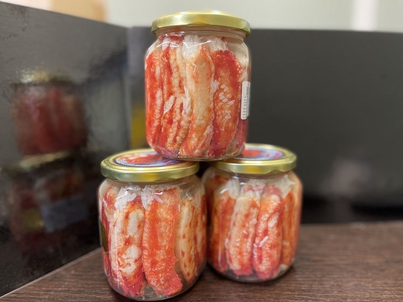 Краб в банке "Приморский" 520 грамм