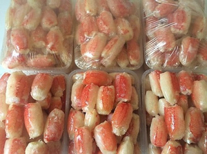 Краб очищенное мясо "Колено" упаковка 500 грамм