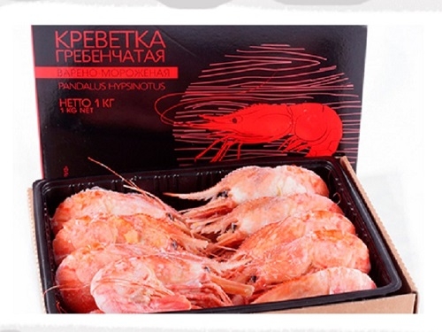 Креветка гребенчатая средняя ожидаем