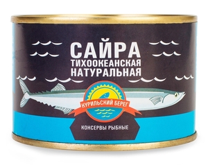 Сайра тихоокеанская натуральная ождаем
