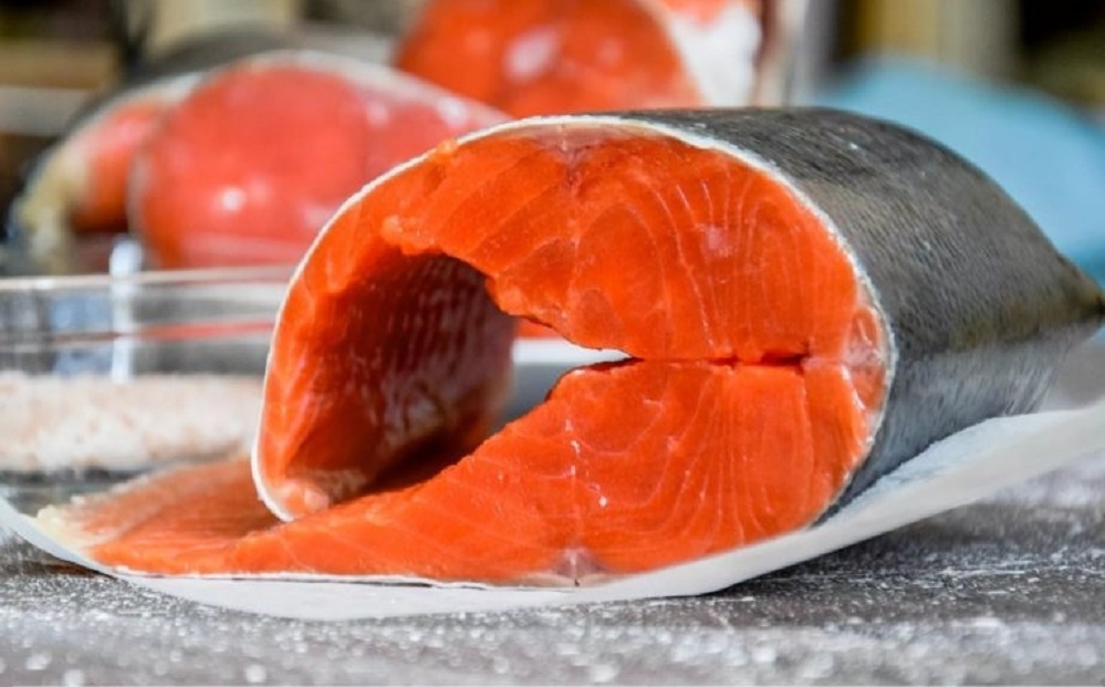 Стейк Чавычи шоковой заморозки